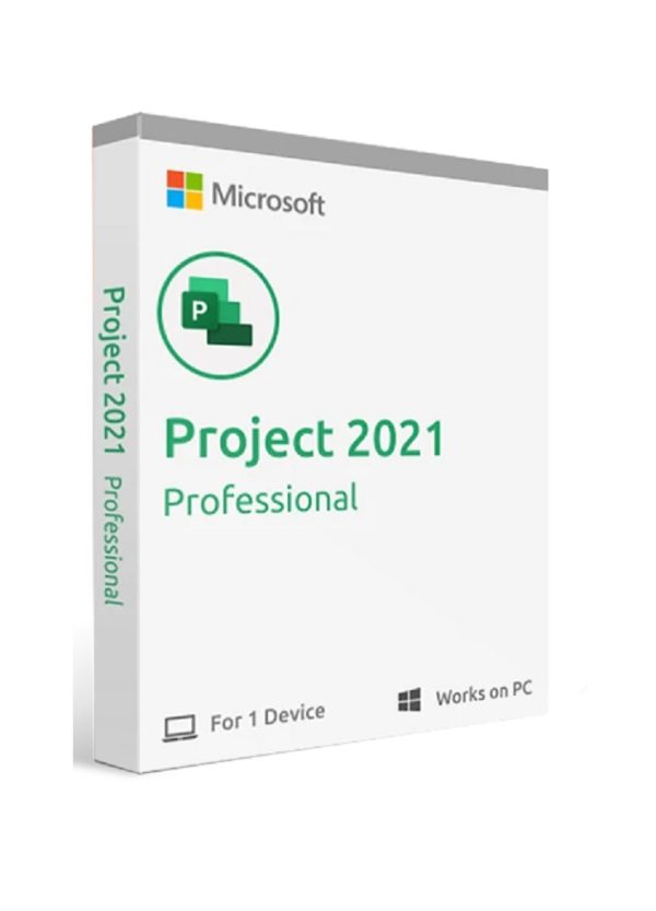 Microsoft Project 2021 Professional 1PC