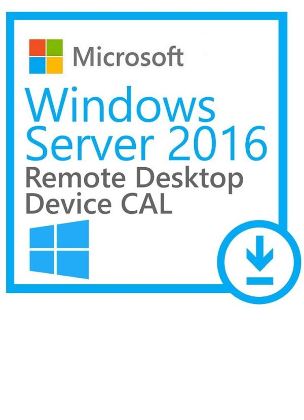 Microsoft Windows Server 2016 Remote Desktop 5-Device CAL License